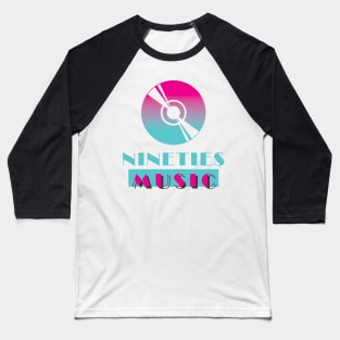 Retro Nineties Music Lover Baseball T-Shirt